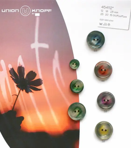 Artikelbild des Artikels “Union Knopf Polyesterknopf 2-Loch Bunt “