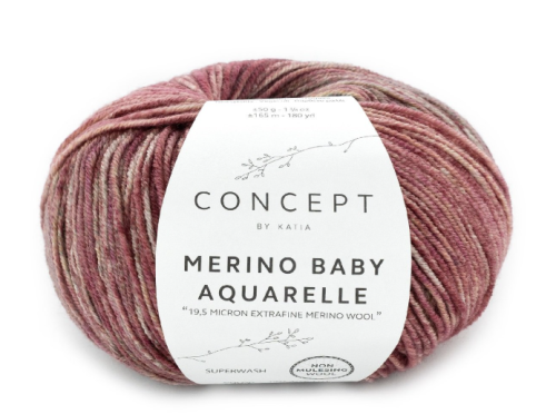 Artikelbild des Artikels “Katia Concept Merino Baby Aquarelle “