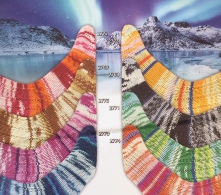Artikelbild des Artikels “ONline Supersocke 6-fach 150g  Sort. 328 Nordic Color “