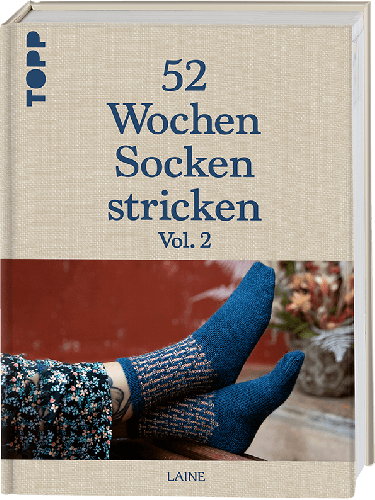 Artikelbild des Artikels “TOPP 52 Wochen Socken stricken - Band 2 “