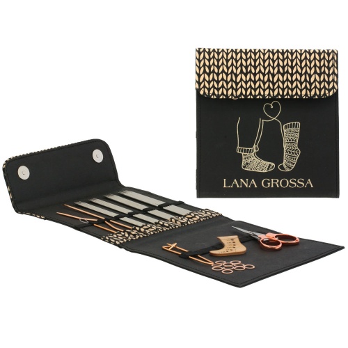 Artikelbild des Artikels “Sockennadel-Set DELUXE Edelstahl by Tanja Steinbach “
