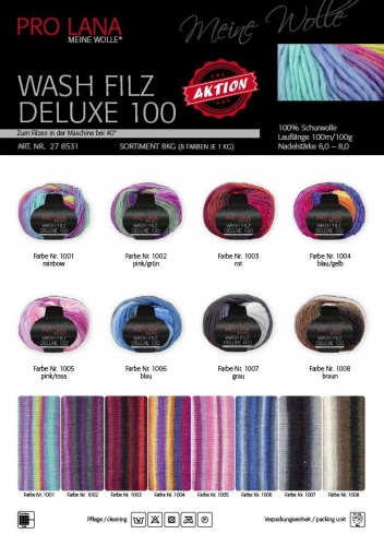 Artikelbild des Artikels “PRO LANA Wash Filz Deluxe 100 “