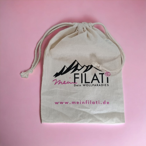 Artikelbild des Artikels “Exclusiver meinFILATI Stoffbeutel 35x25cm natur “