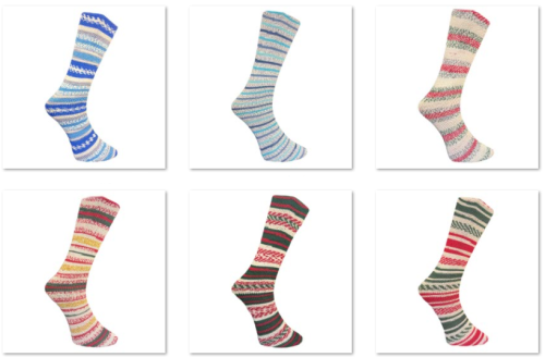 Artikelbild des Artikels “Ferner Mally Socks 6-fach Weihnachtsedition 2025 “
