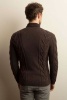 Artikelbild 3 des Artikels “Herrenjacke mit Zopfmuster aus Merino 120 “