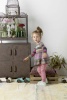 Artikelbild 3 des Artikels “Kleid aus Mille Colori Baby 845.0200 - Braun/Grün/Violett | 98 (250g)“