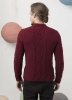 Artikelbild 3 des Artikels “Herrenpullover mit Zopfmuster (III) aus Merino 120 “