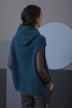 Artikelbild 3 des Artikels “Kapuzenpullover ohne Ärmel aus Mohair Luxe 698.0199 - Oliv dunkel | L-XL (225g)“