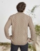Artikelbild 3 des Artikels “Herrenpullover mit Zopfmuster (II) aus Merino 120 “
