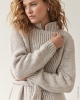 Artikelbild 3 des Artikels “Cardigan Mit Gürtel aus Ecopuno Chunky “