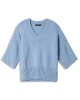 Artikelbild 3 des Artikels “V-Pullover Glatt Rechts aus Cool Merino “