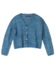 Artikelbild 3 des Artikels “Jacke Mit Eingestrickten Taschen aus Brigitte No. 2 Vintage “