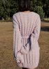 Artikelbild 3 des Artikels “Jacke im Zopfmuster aus Natural Alpaca Pelo “