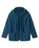 Artikelbild 3 des Artikels “Jacke Mit Kapuze aus Cool Merino Big 212 - Dunkelrot | 128/134 (650g)“