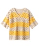 Artikelbild 3 des Artikels “V-Pullover Im Stäbchen-Rautenlochmuster aus Landlust Baumwolle “