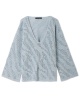 Artikelbild 3 des Artikels “V-Pulli Im Zebramuster In Filethäkelei aus Summer Cashmere “