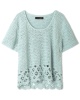 Artikelbild 3 des Artikels “Shirt In Stäbchen Mit Bogenlochmuster Am Saum aus Gioia “
