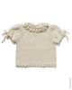 Artikelbild 3 des Artikels “Tunika Mit Gerafften Ärmeln aus Alta Moda Cotolana 19 - Hellbeige | 62/68, 74/80 (150g)“