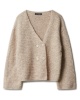Artikelbild 3 des Artikels “Jacke Im Rattanmuster aus Natural Alpaca Pelo 16 - Lachs meliert | 44/46 (600g)“