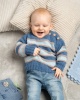 Artikelbild 3 des Artikels “Pulli mit Streifen aus Pro Lana Baby Micro “