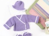 Artikelbild 3 des Artikels “Wickeljacke mit Häkelblende aus Pro Lana Baby Micro “