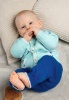 Artikelbild 3 des Artikels “Jäckchen mit Schäfchen aus Pro Lana Baby Merino Soft “
