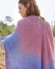 Artikelbild 3 des Artikels “Ponchotuch aus Merino Lace Aquarell & Silkhair & Cool Wool Lace “