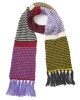 Artikelbild 3 des Artikels “Fransenschal Mit Streifen aus Cool Merino & Nebbia “