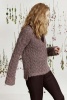 Artikelbild 4 des Artikels “Pullover mit V-Ausschnitt und Zopfmuster aus Mohair Luxe “