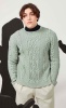 Artikelbild 4 des Artikels “Herrenpullover mit Zopfmuster aus Merino 120 “