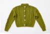 Artikelbild 4 des Artikels “Jacke Mit Zopfmuster aus Brigitte No. 2 09 - Rot | XL (600g)“