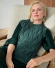 Artikelbild 4 des Artikels “Slipover Im Struktur-Rippenmuster aus Cool Merino 01 - Dunkelrot | 36/38 (300g)“