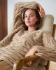 Artikelbild 4 des Artikels “Pullover Im Struktur-Rippenmuster aus Cool Merino 01 - Dunkelrot | 44 (650g)“