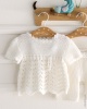 Artikelbild 4 des Artikels “Top Mit Muschelborte aus Cool Wool Baby “