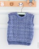Artikelbild 4 des Artikels “Pullunder Mit Zopfmuster aus Cool Wool Vintage “