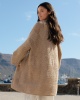 Artikelbild 4 des Artikels “Longcardigan Im Gitter–Rautenmuster aus Alta Moda Cotolana 13 - Petrol | 36 - 42 (650g)“