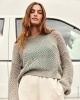Artikelbild 4 des Artikels “Pullover Im Gittermuster aus Linissimo “