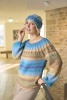 Artikelbild 4 des Artikels “Top Down-Pulli mit Rippemmusterpasse aus Pro Lana 1-2-3 Ideen Merino “