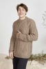 Artikelbild 5 des Artikels “Herrenpullover mit Zopfmuster (II) aus Merino 120 “