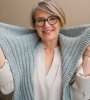 Artikelbild 6 des Artikels “Offener Loop-Schal im Rippenmuster aus Alta Moda Cashmere 16 (Tanja Steinbach) “