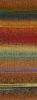 207 - Ocker/Rotbraun/Blauviolett/Nougat/Schokobraun