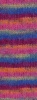 156 - Blauviolett/Weinrot/Kürbis/Pink/Graugrün