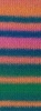 15 - Mandarin/Petrolgrün/Pink/Petrolblau/Tannengrün