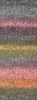 2032 - Umbra/Dunkelgrau/Brombeer/Nelkenrosa/Senfgelb/Moosgrün/Orange