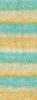 2040 - Türkis/Frühlingsgrün/Grünbeige/Maisgelb