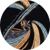 85 - Schwarz/Orange/Blau