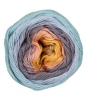 21 - hellblau/altviolett/apricot/orange
