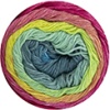 104 - fuchsia/zitronengelb/türkis