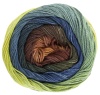 13 - limette/blau/dunkelolive/braun/rostorange