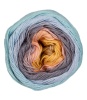 21 - hellblau/altviolett/apricot/orange